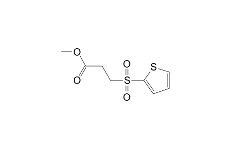 Propanoic acid, 3-(2-thienylsulfonyl)-, methyl ester