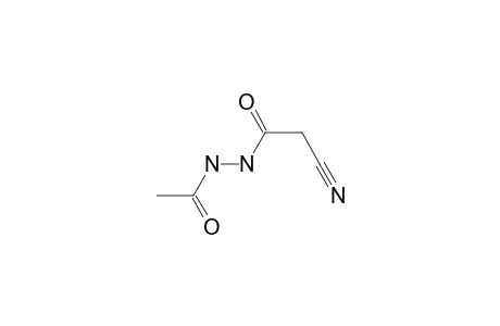 1-acetyl-2-(cyanoacetyl)hydrazine