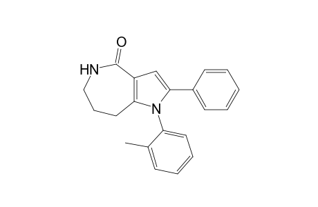 1-(2-Methylphenyl)-2-phenyl-5,6,7,8-tetrahydropyrrolo[3,2-c]azepin-4-one