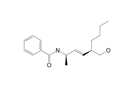 N-[(E,1R,4R)-1-methyl-4-methylol-oct-2-enyl]benzamide