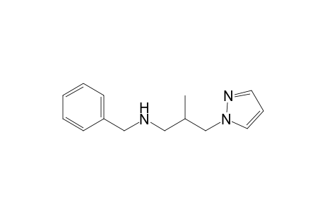 N-Benzyl-N-[2-methyl-3-(1H-1-pyrazolyl)propyl]amine