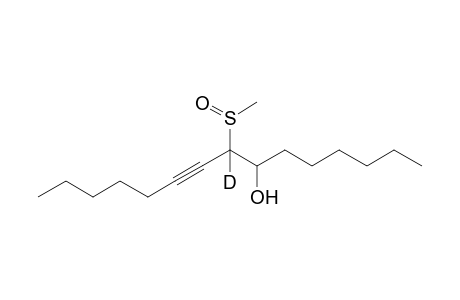 8-(Methylsulfinyl)-8-deuteriopentadec-6-yn-9-ol