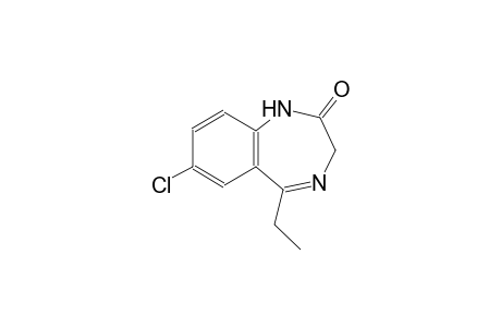 7-Chloro-5-ethyl-1,3-dihydro-2H-1,4-benzodiazepin-2-one