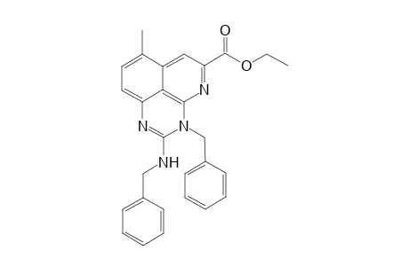 3-Benzyl-2-(benzylamino)-5-(ethoxycarbonyl)-7-methylpyrido[2,3,4-de]quinazoline