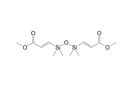 1,1,3,3-Tetramethyl-1,3-bis[2'-(methoxycarbonyl)ethenyl]-disiloxane