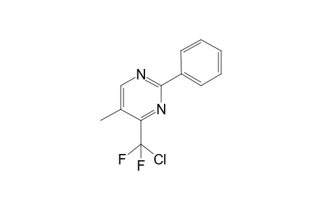 4-(.omega-.-Chlorohexafluoropropyl)-6-methyl-1-phenylpyrimidine