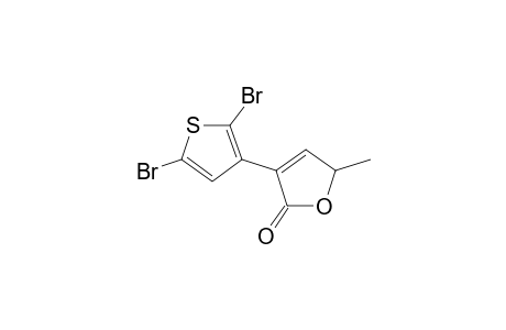 4-(2,5-dibromo-3-thienyl)-2-methyl-2H-furan-5-one