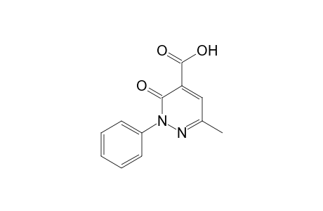 4-Pyridazinecarboxylic acid, 2,3-dihydro-6-methyl-3-oxo-2-phenyl-