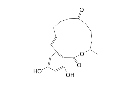 1H-2-Benzoxacyclotetradecin-1,7(8H)-dione, 3,4,5,6,9,10-hexahydro-14,16-dihydroxy-3-methyl-, (E)-