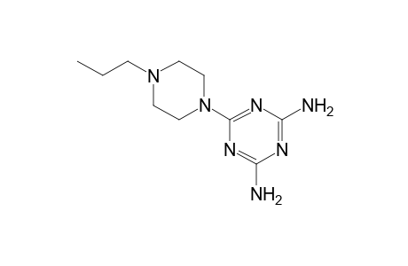 2,4-diamino-6-(4-propyl-1-piperazinyl)-s-triazine