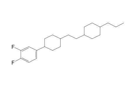 1,2-Difluoro-4-(4-[2-(4-propylcyclohexyl)ethyl]cyclohexyl)benzene