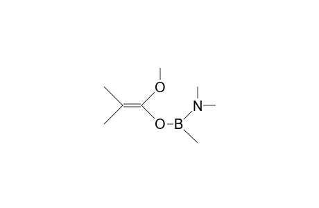 (DIMETHYLAMINO)[(1-METHOXY-2-METHYLPROPENYL)OXY]METHYLBORANE