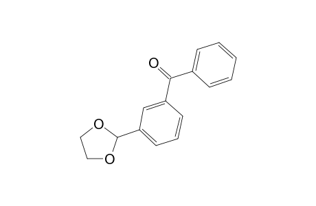 (3-(1,3-Dioxolan-2-yl)phenyl)(phenyl)methanone