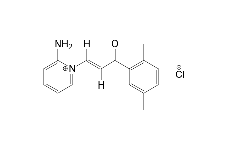 trans-2-amino-1-[2-(2,5-dimethylbenzoyl)vinyl]pyridinium chloride