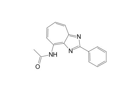 N-(2-phenyl-4-cyclohepta[d]imidazolyl)acetamide