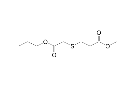 3-Propoxycarbonylmethylthiopropionic acid, methyl ester