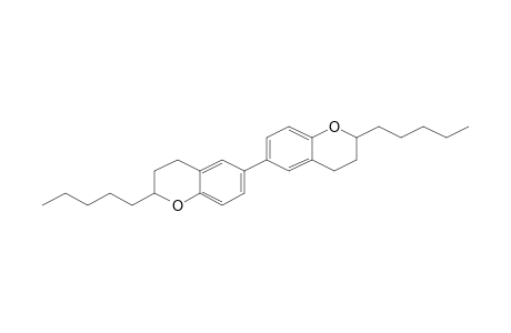 2,2'-Dipentyl-3,4,3',4'-tetrahydro-2H,2'H-[6,6']bichromenyl