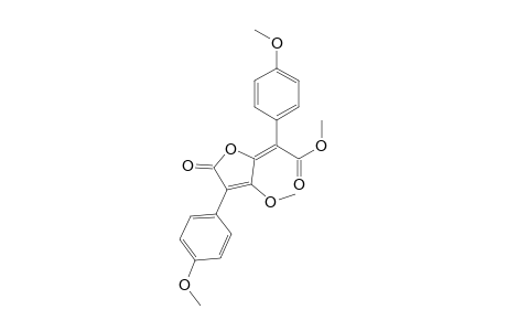 Tri-O-methyl-atromentinic acid, methyl ester