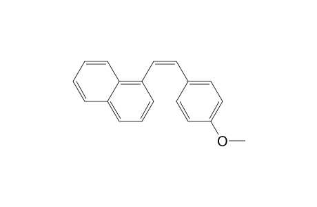 1-[(Z)-2-(4-methoxyphenyl)vinyl]naphthalene