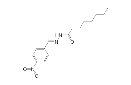 N'-[(E)-(4-Nitrophenyl)methylidene]octanohydrazide