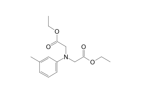 ethyl 2-(N-(2-ethoxy-2-oxo-ethyl)-3-methyl-anilino)acetate