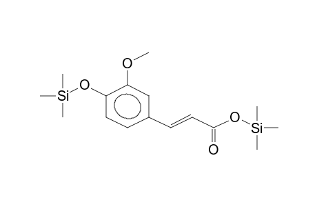 (E)-3-(4-TRIMETHYLSILYLOXY-3-METHOXYPHENYL)-ACRYLIC-ACID-TRIMETHYLESTER