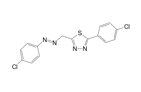 2-(p-Chloro)benzalhydrazono-5-(p-chlorophenyl)-1,3,4-thiadiazole