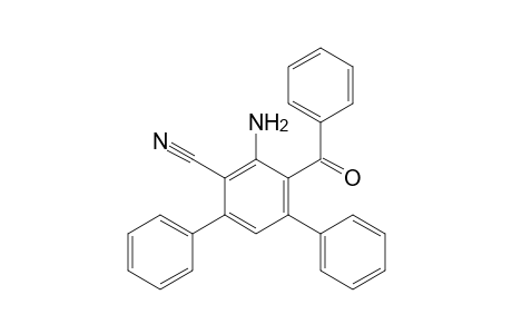 2-Benzoyl-6-cyano-3,5-diphenyl aniline