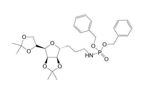 3,6-Anhydro-9-{[bis(benzyloxy)phosphoryl]amino}-7,8,9-trideoxy-1,2:4,5-di-O-isopropoxylidene-D-glycero-D-manno-nonitol