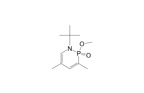 1,2-Azaphosphorine, 1-(1,1-dimethylethyl)-1,2-dihydro-2-methoxy-3,5-dimethyl-, 2-oxide