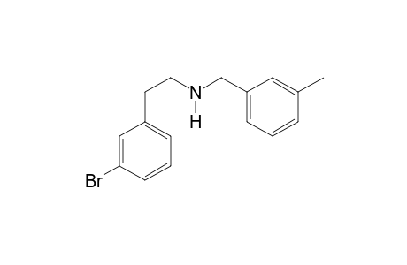 2-(3-Bromophenyl)-N-(3-methylbenzyl)ethan-1-amine