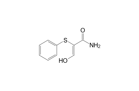 Z-3-Hydroxy-2-(phenylsulfanyl)propenamide