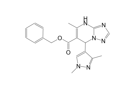 benzyl 7-(1,3-dimethyl-1H-pyrazol-4-yl)-5-methyl-4,7-dihydro[1,2,4]triazolo[1,5-a]pyrimidine-6-carboxylate