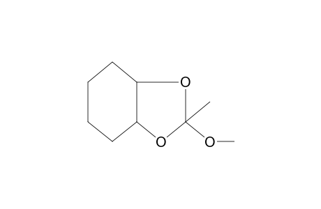 trans-HEXAHYDRO-2-METHOXY-2-METHYL-1,3-BENZODIOXOLE