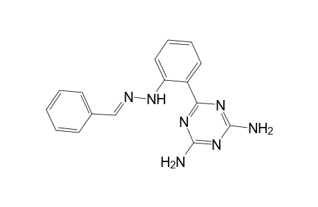 Benzaldehyde, [o-(4,6-diamino-s-triazin-2-yl)phenyl]hydrazone