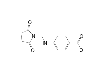 Pyrrolidine-2,5-dione, 1-[[(4-methoxycarbonylphenyl)amino]methyl]-