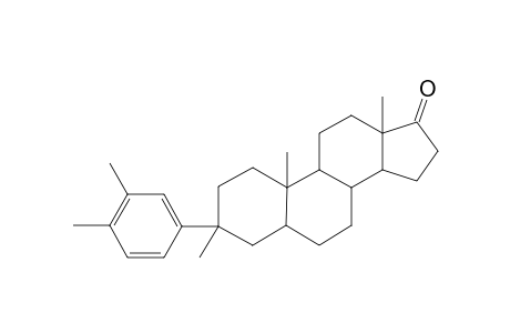 17-Androstanone, 3-(3,4-dimethylphenyl)-3-methyl-
