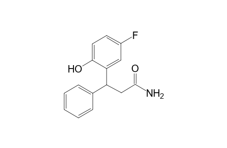 benzenepropanamide, 5-fluoro-2-hydroxy-beta-phenyl-