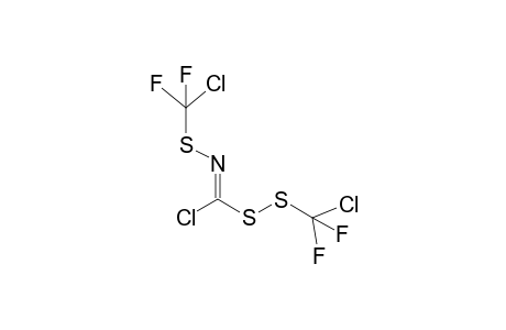 Carbonochlorido(dithioperox)imidic acid, [(chlorodifluoromethyl)thio]-, chlorodifluoromethyl ester