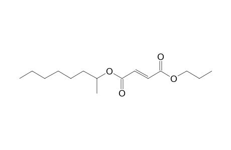 Fumaric acid, 2-octyl propyl ester