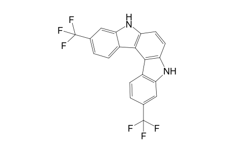 3,10-bis(trifluoromethyl)-5,8-dihydroindolo[2,3-c]carbazole