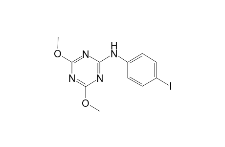 N-(4-Iodophenyl)-4,6-dimethoxy-1,3,5-triazin-2-amine