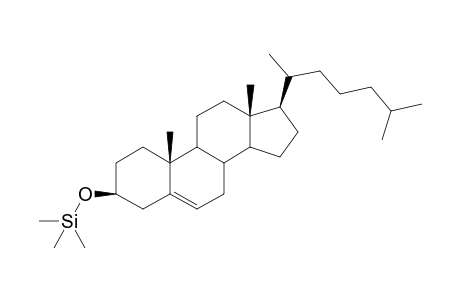 Cholesterol, O-TMS