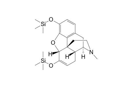 [(4R,4aR,7aR,12bS)-3-methyl-7-trimethylsilyloxy-2,4,4a,5,7a,13-hexahydro-1H-4,12-methanobenzofuro[3,2-e]isoquinoline-9-yl]oxy-trimethyl-silane