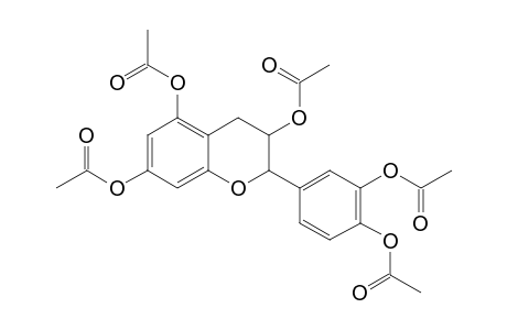 acetic acid [5,7-diacetoxy-2-(3,4-diacetoxyphenyl)chroman-3-yl] ester