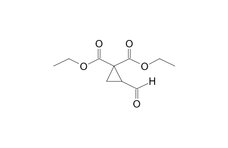 1,1-Cyclopropanedicarboxylic acid, 2-formyl-, diethyl ester