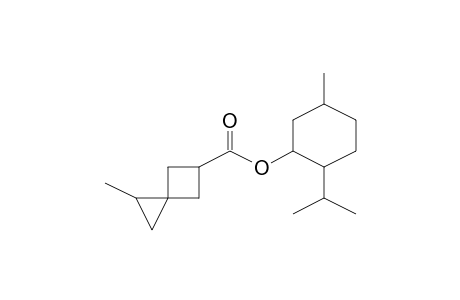 (2-isopropyl-5-methyl-cyclohexyl) 2-methylspiro[2.3]hexane-5-carboxylate