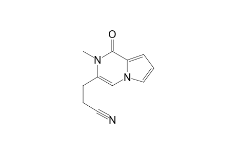 3-(2-Cyano-ethyl)-2-methyl-pyrrolo(1,2-A)pyrazin -1(2H)-one