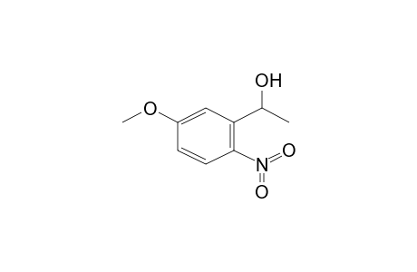 Benzyl alcohol, 5-methoxy-.alpha.-methyl-2-nitro-