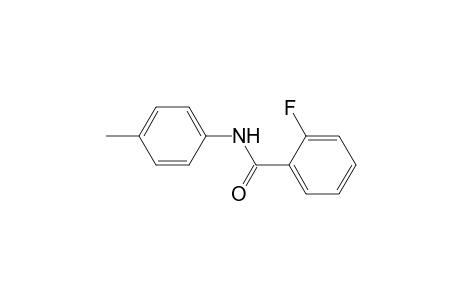 2-Fluoro-N-(4-methylphenyl)benzamide